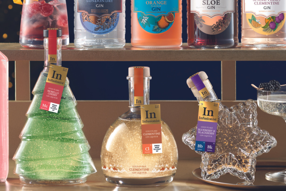 New Aldi gin liqueurs for this year's Christmas range