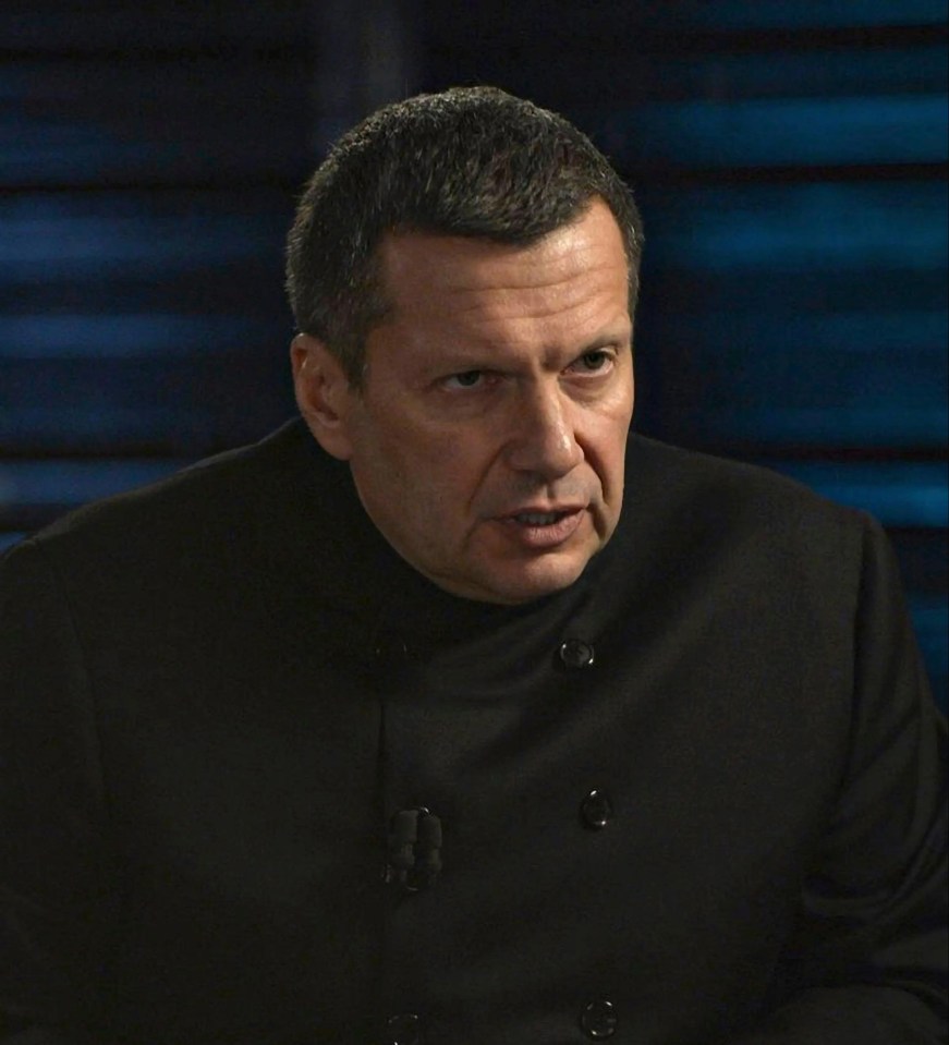 TV anchor Vladimir Solovyov dropped the niceties and directly criticised Putin's military