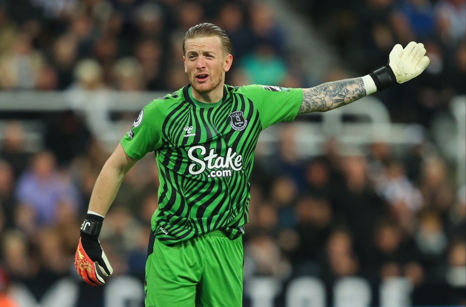 Pickford used to play for Newcastle's bitter rivals Sunderland