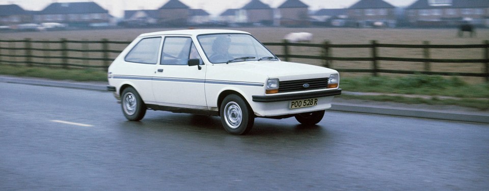 Ford has sold 4.8million Fiestas in its 46 year existence (pictured: the first model in 1976)