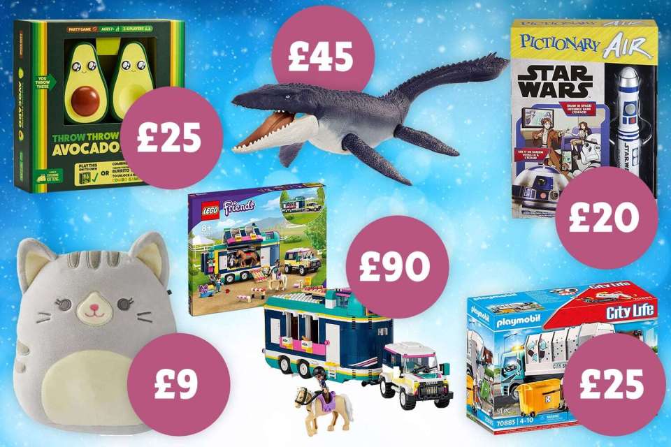 Amazon reveals top 10 toys for Christmas