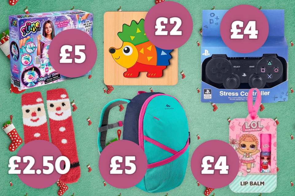 We round up some of the best kids' stocking fillers for £5 and below