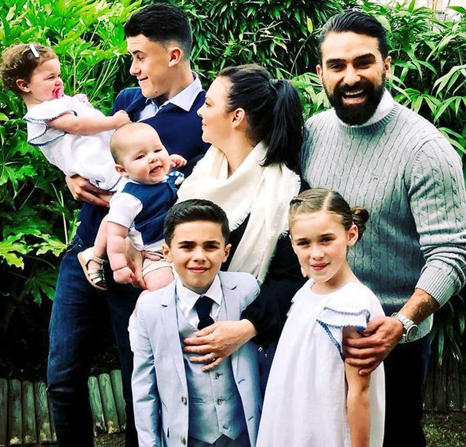 Ant Middleton has five kids