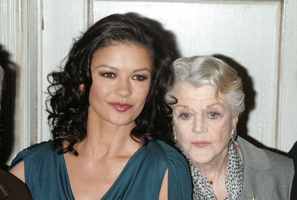 Catherine Zeta-Jones and Angela Lansbury appeared in A Little Night Music together