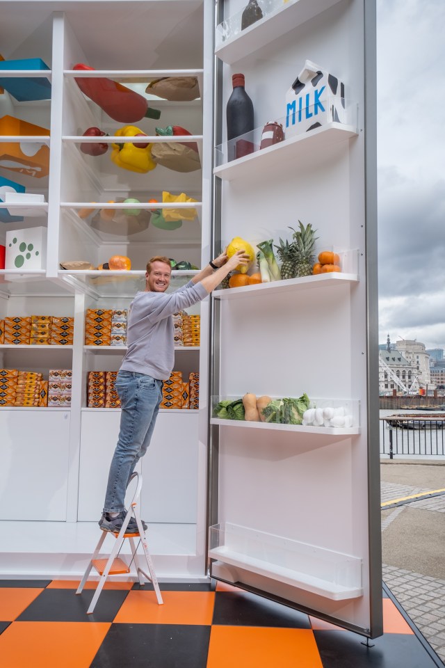 Greg Rutherford is encouraging Brits to be more resourceful with their food