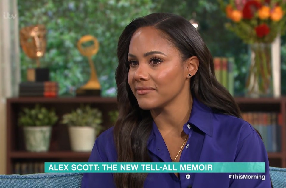 Alex Scott was moved to tears