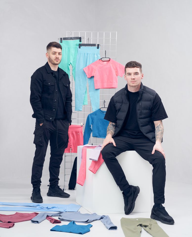 Reiss, left, and his younger brother Kris are now worth £40million after setting up AYBL Group