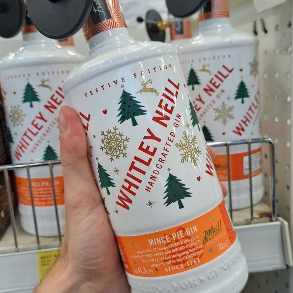 B&M has released mince pie gin