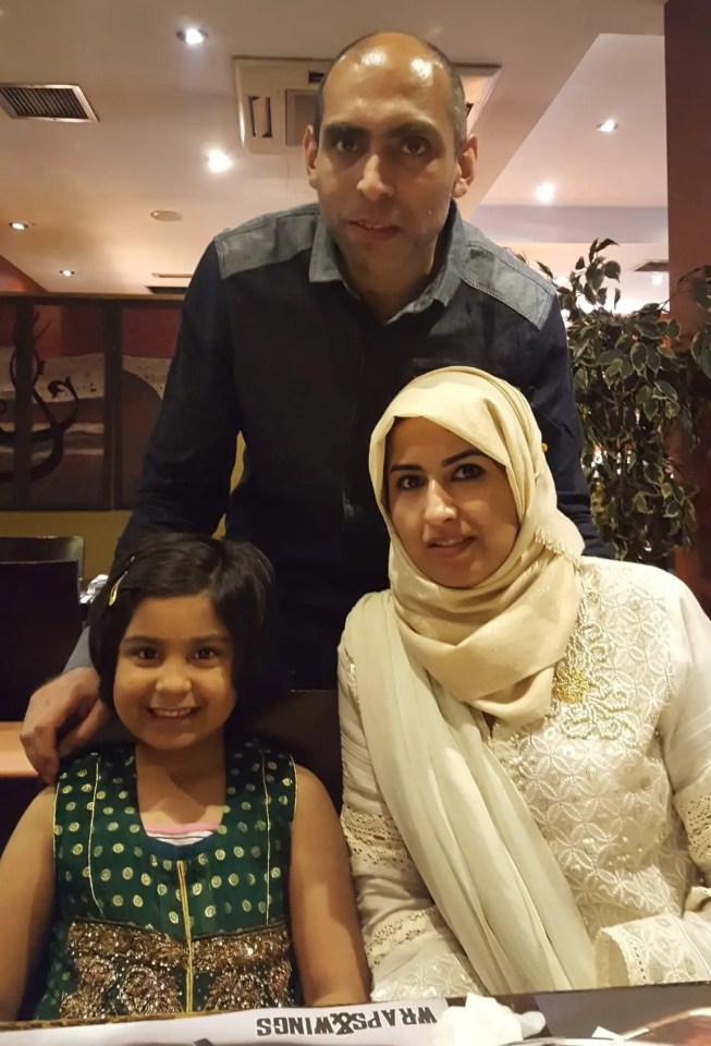 The three weeks since last month’s mini Budget have been a ‘nightmare’ for Muhammad Afzal’s family – pictured with wife Aneela and daughter Izzah, 11