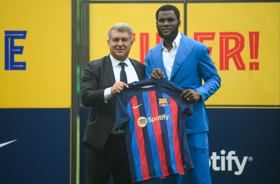 Kessie joined Barcelona as a free agent in July