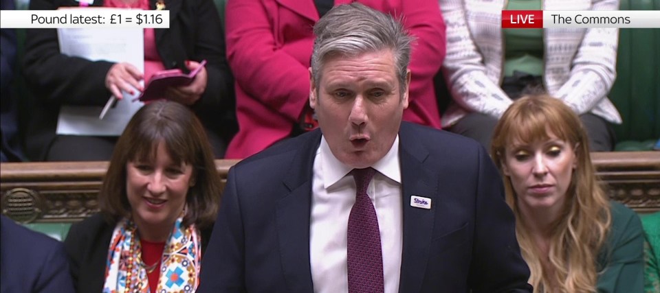 Sir Keir Starmer clashed with the new PM on the economy and cost of living crisis