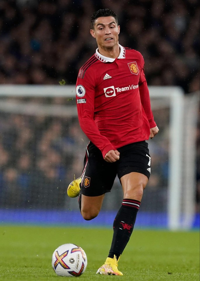 Cristiano Ronaldo was a scoring sub in Man Utd's 2-1 win at Everton on Sunday but is struggling to earn a starting spot under Erik ten Hag