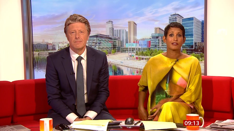 Naga Munchetty and Charlie Stayt are also off for half term