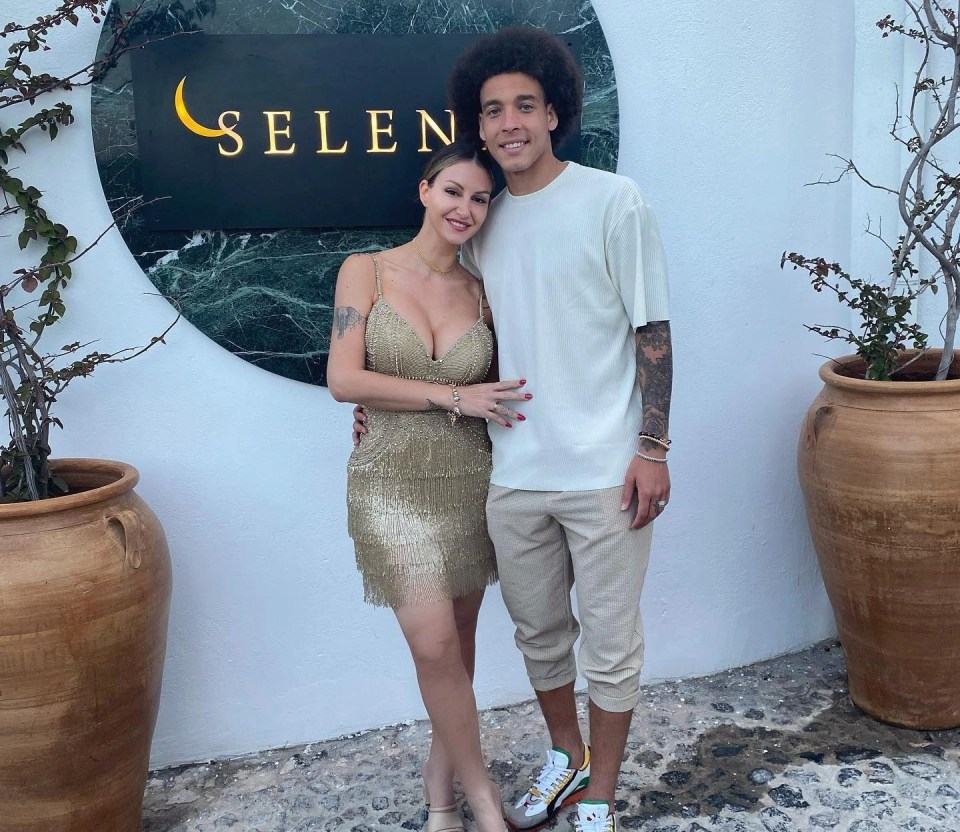 Axel Witsel has been married to wife Rafaella Szabo since 2015