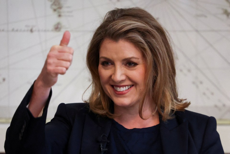 Penny Mordaunt didn't get enough nominations from Tory MPs