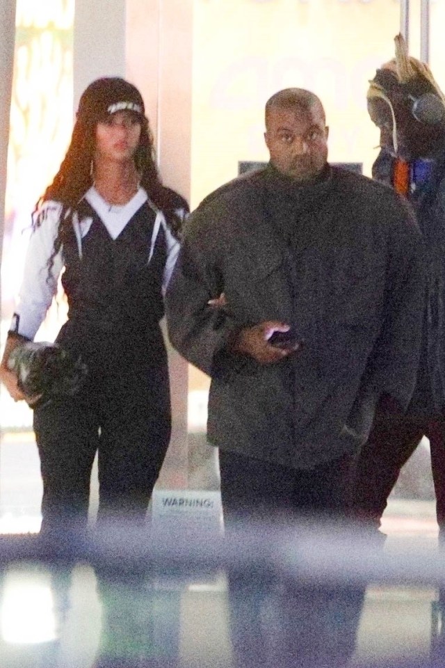 Dad-of-four Kanye — who split from ex-wife Kim Kardashian last year — was seen going to the cinema in Hollywood with Juliana