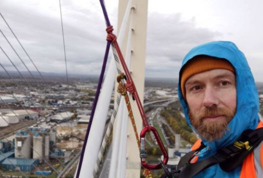 Eco-loon Morgan Trowland caused misery for thousands after blocking the Dartford Crossing