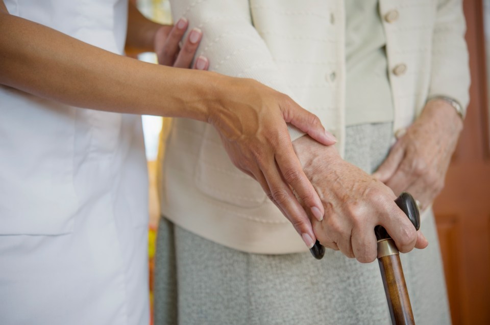 Brits have been urged to stay away from elderly relatives if they feel unwell in order to avoid them catching Covid-19