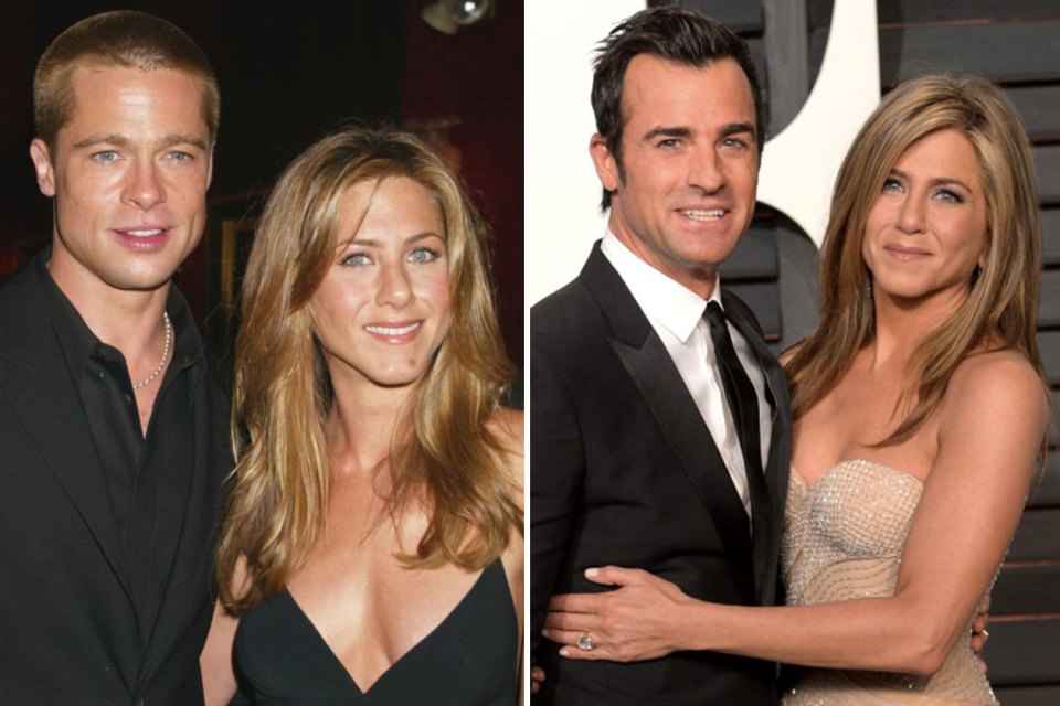 Jennifer Aniston has been married twice - to Brad Pitt and Justin Theroux