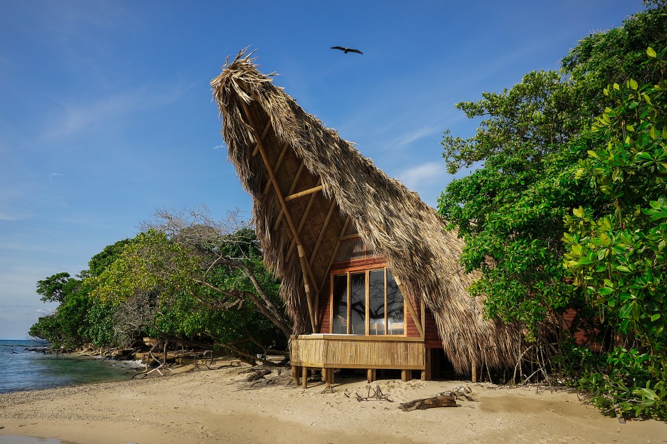 Each of the beach huts have private views over the ocean