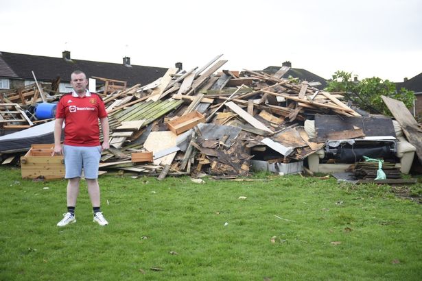 Craig Hobbs is concerned at the dumping grounds ahead of bonfire night