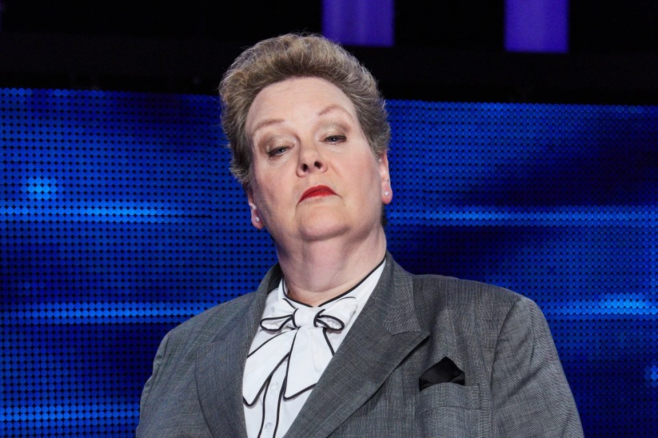 Anne Hegerty rinsed the team in the final