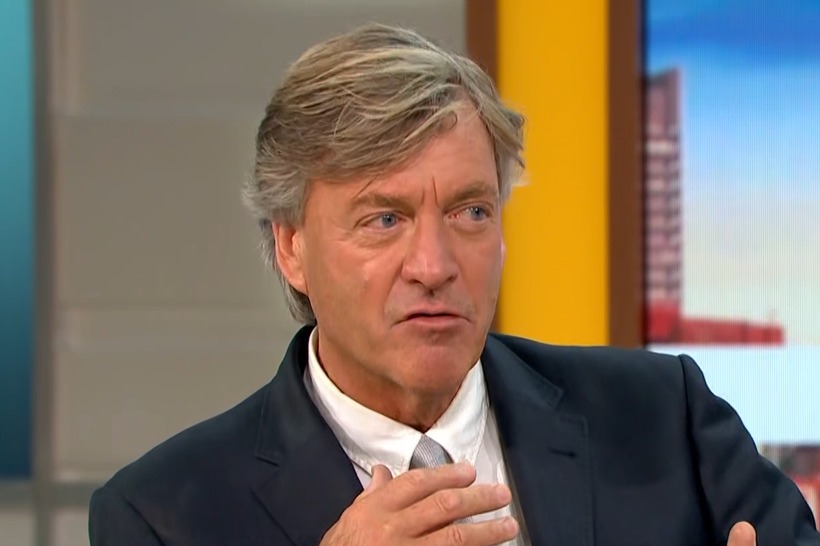 Richard Madeley was accused of being 'rude' to the guest on GMB