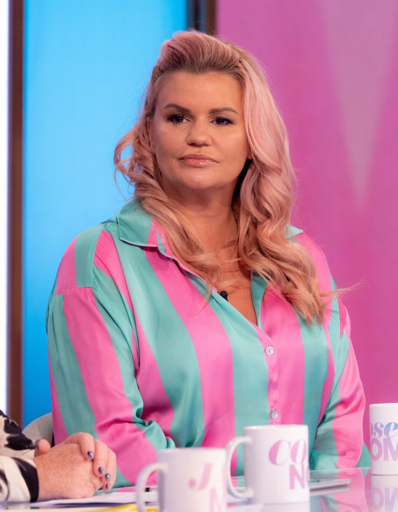 Kerry Katona has opened up on her desire to self-harm after she discovered she was pregnant following a fling