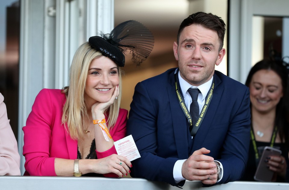 Since the split with Richie, seen here with Helen before they split at Royal Ascot, the Strictly star has thrown herself into work as well as looking after her children