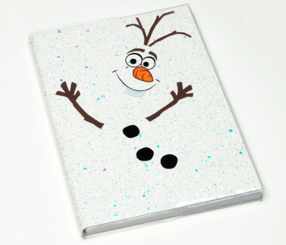 Frozen and Olaf fans may like this notebook