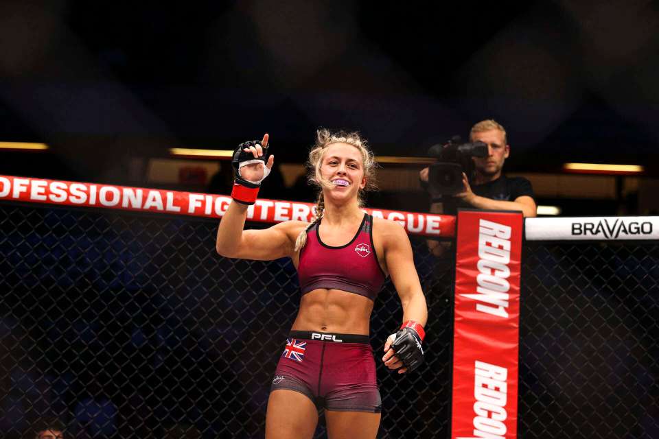 MMA star Dakota Ditcheva is signed to the Professional Fighters League