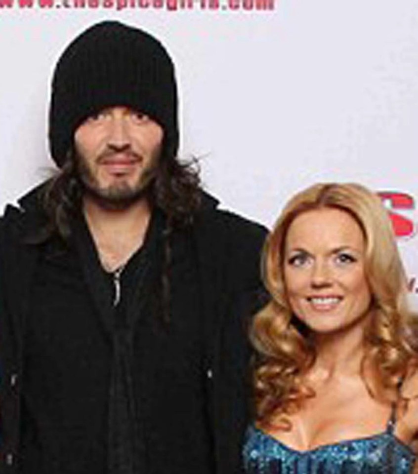 Comedian Russell Brand and Spice Girl Geri Horner had a brief fling back in 2012