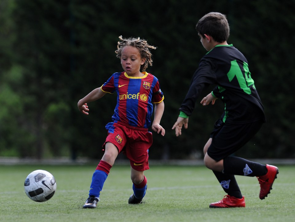 The midfielder idolised his namesake Xavi