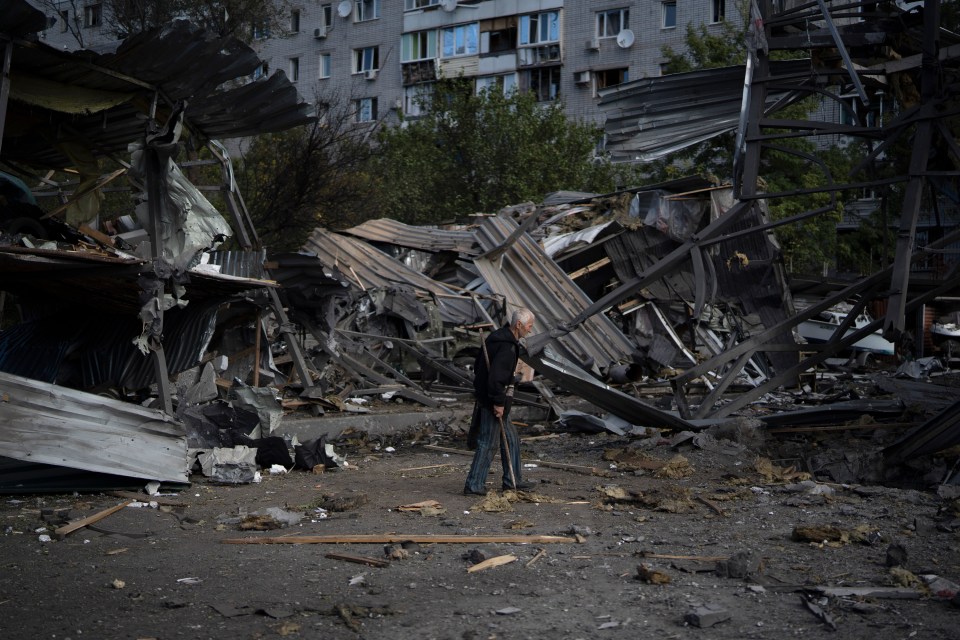 Zaporizhzhia has been devastated by the latest Russian strikes