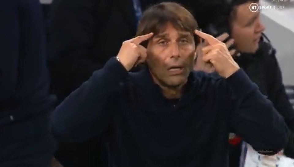 Conte could not believe what he had seen from the Brazilian wing-back