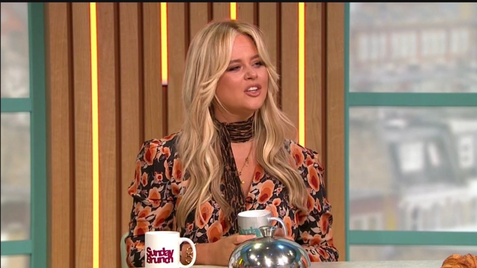 Emily appeared on Sunday Brunch today to discuss her new series