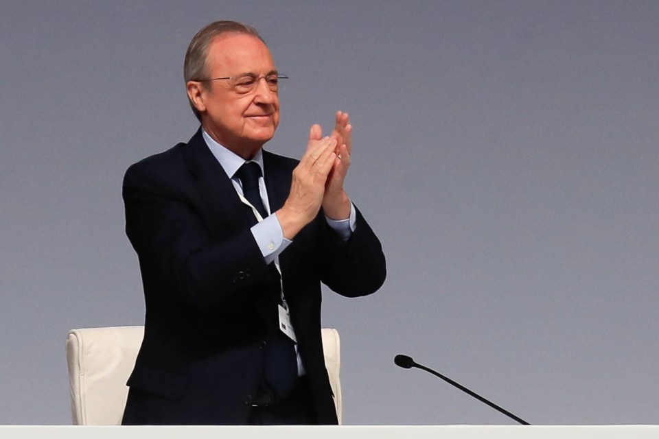 Florentino Perez has once again spoken on the need for football to "change"