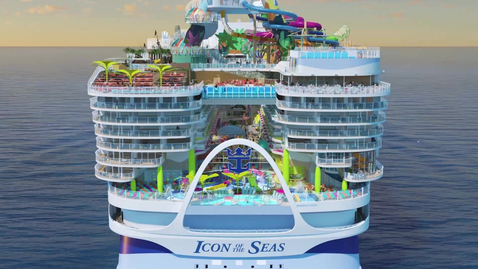 Royal Caribbean has revealed its brand new Icon of the Seas ship