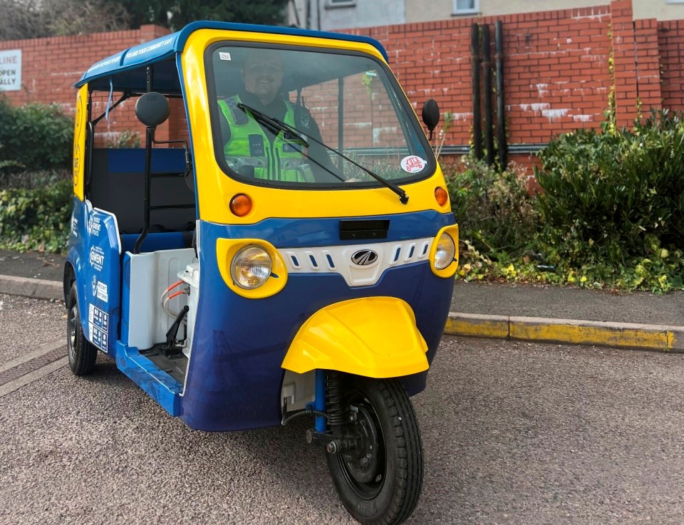 Police in the UK have splashed £70k on 3 tuk-tuk vehicles to use around South Wales