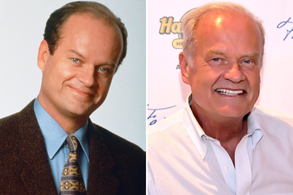 Kelsey Grammer played the role of Dr Frasier Crane