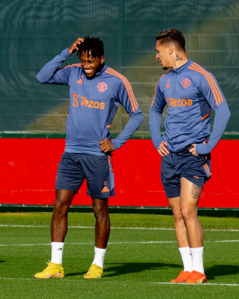 Brazilian pair Fred and Antony are hoping to start on Thursday