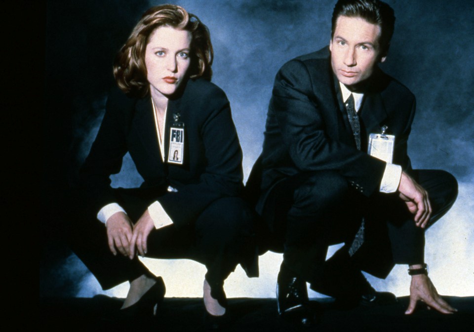 Audiences fell in love with X Files starring Gillian Anderson and David Duchovny