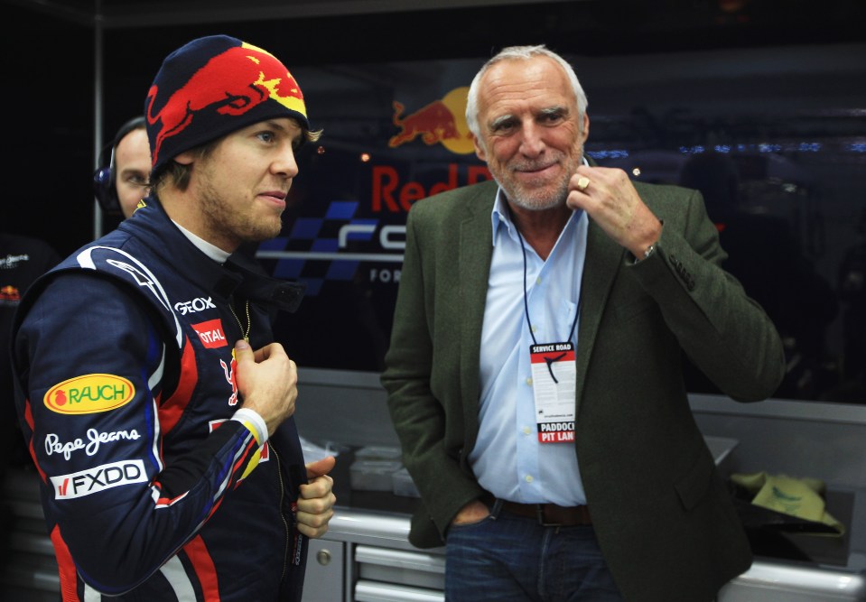 Mateschitz founded the Red Bull racing team and is mourned by F1