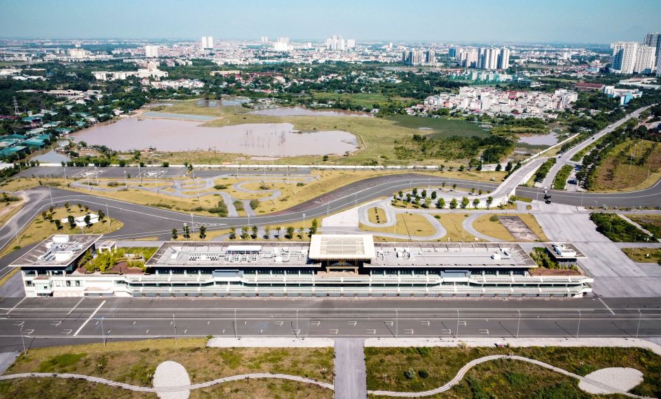 It is a sad sight to see the track abandoned three years after its first GP was scheduled to take place