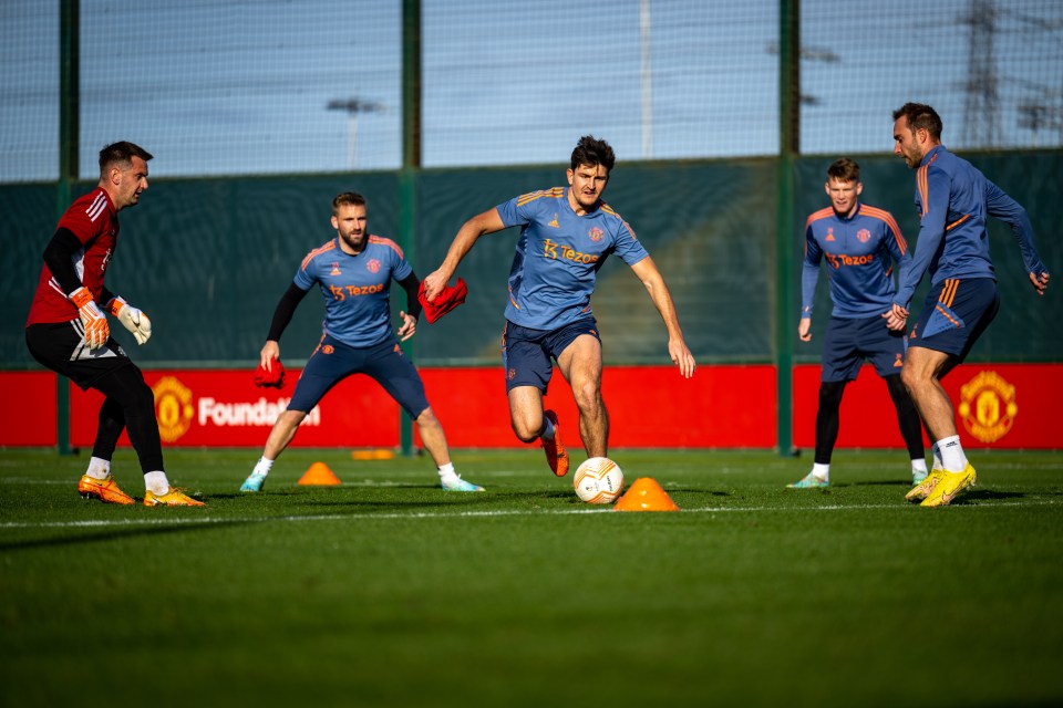 United are preparing to face Sheriff Tiraspol on Thursday