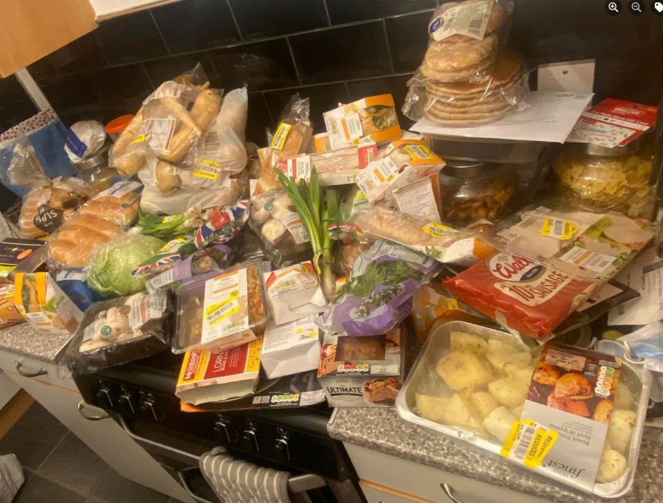 A woman said her day was made after getting all these items for free on a waste-prevention app