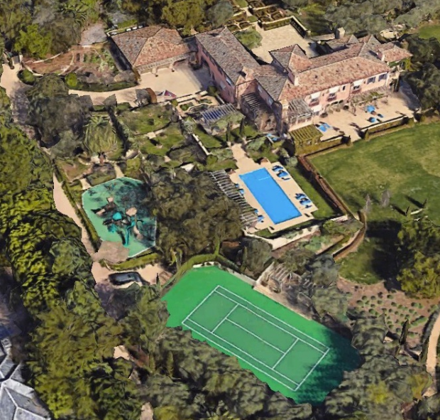 The couple are hunting for a new mansion in an exclusive gated community