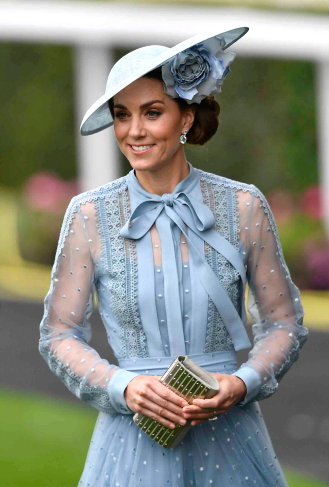 Kate is said to ensure she never has bra straps on show in public using tactical underwear