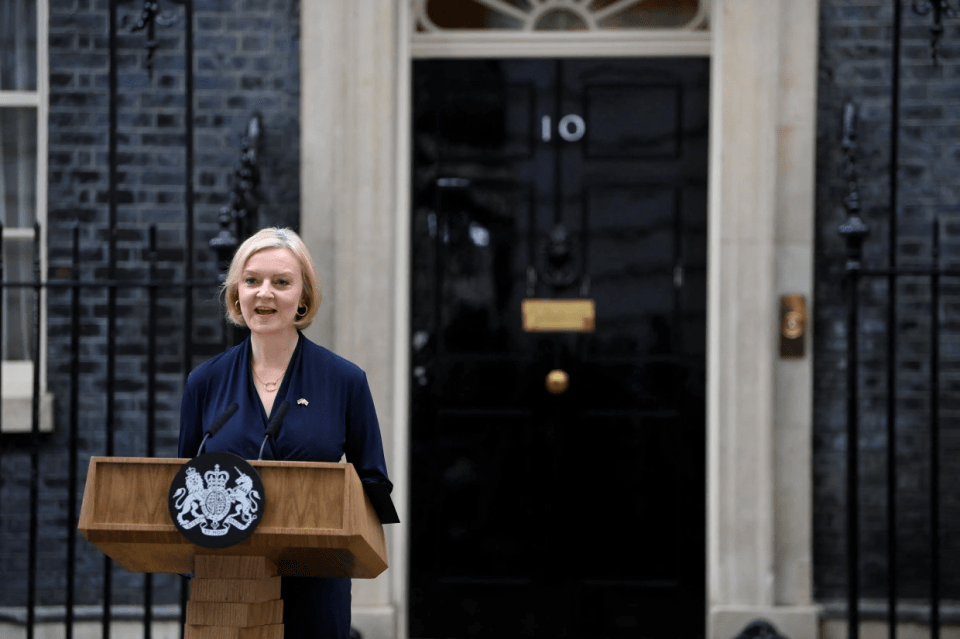 Liz Truss dramatically resigned today