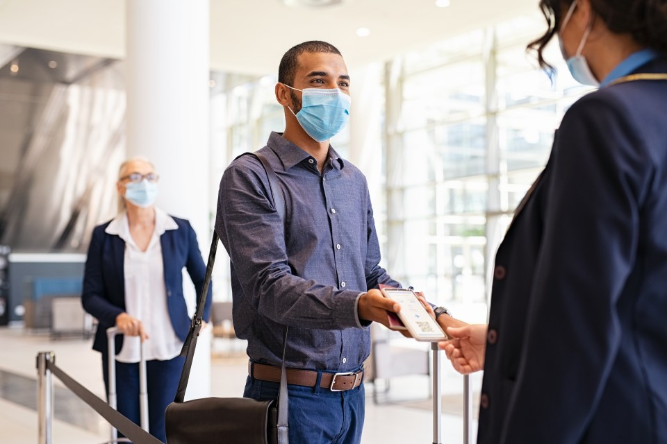 Some passengers should think before they ask a flight attendant question (stock image)